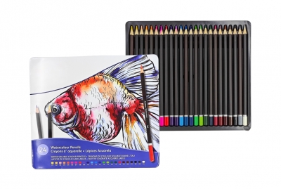 24PCS Watercolour Pencil Set